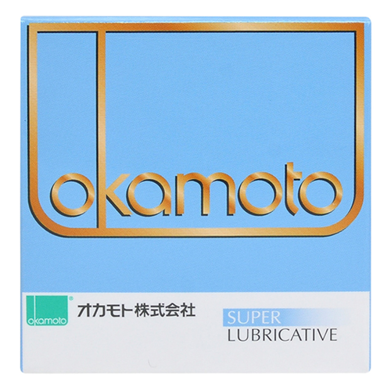 Bao Cao Su Okamoto Skinless Skin Supper Lubricated (Hộp 3 Gói)